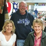 Event organizers Dana Casey, Keven Meacham and Trudy Kordosky