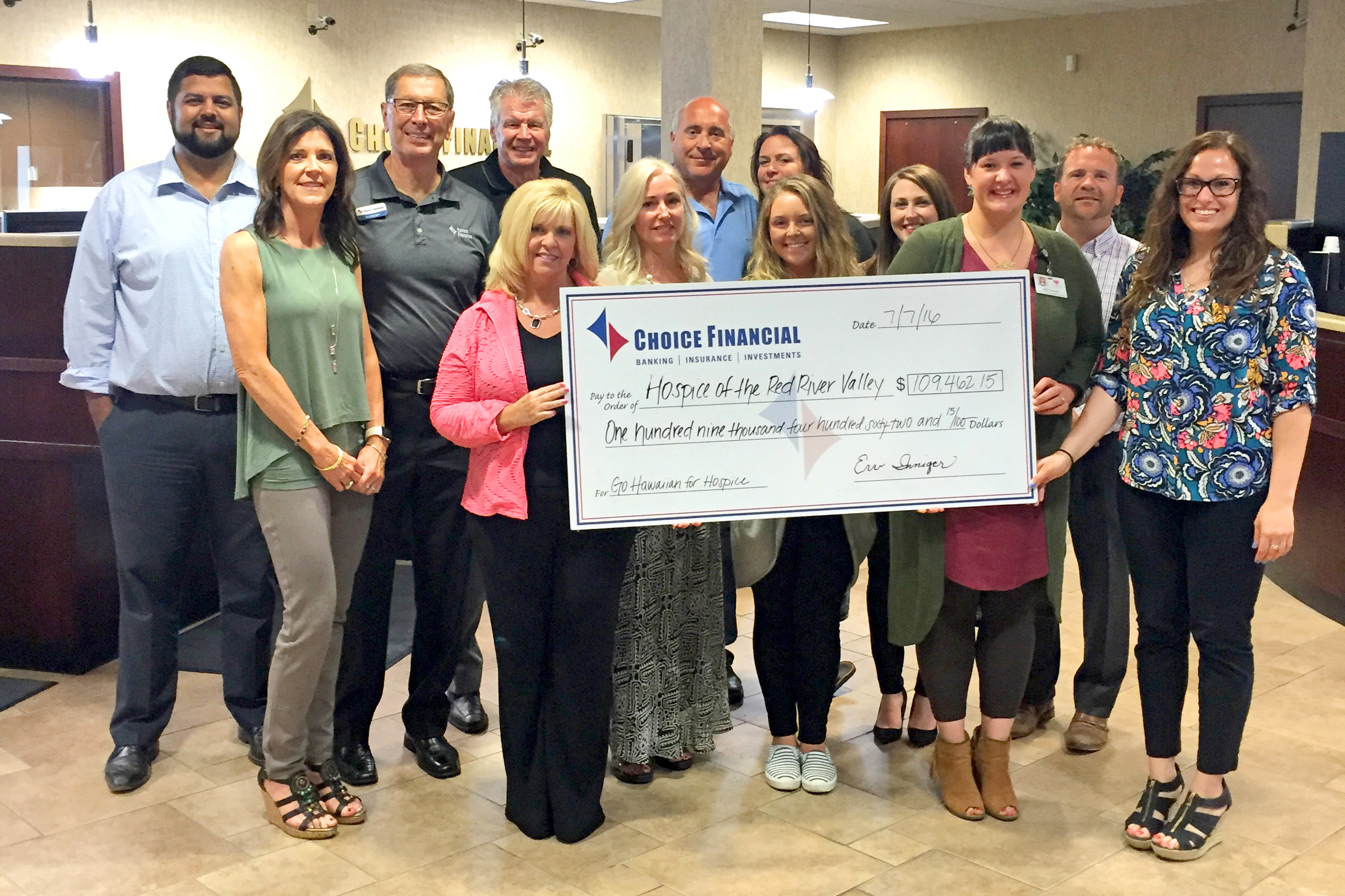 Go Hawaiian for Hospice_2016 check presentation