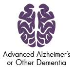 advanced alzheimer's or other dementia icon