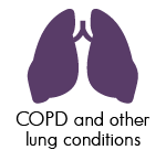 COPD and other lunch conditions icon