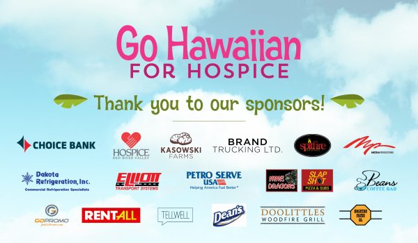 2019 Go Hawaiian for Hospice Sponsors