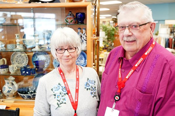 Dave Brunelle and Janet Cox