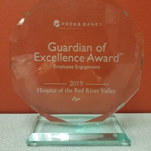 2019 Guardian of Excellence Award for Hospice of the Red River Valley