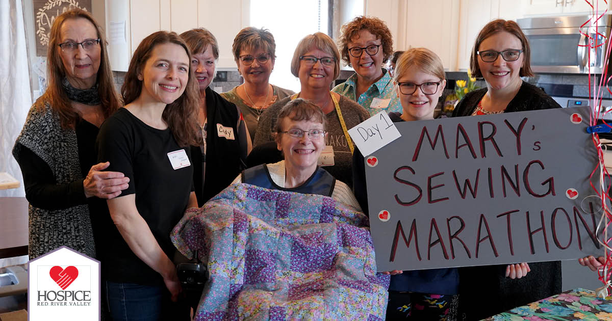 Threads of Love Create a Patchwork of Support for Woman on Hospice